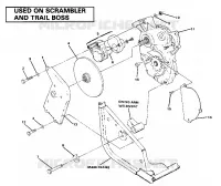 RIGHT HAND GEARCASE    FREIN MOUNTING. (4911701170037A)