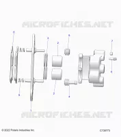 FREIN AVANT CALIPER