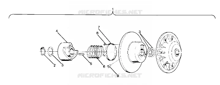 EMBRAYAGE DE TRANSMISSION  LT/LTA (4912711271009A)