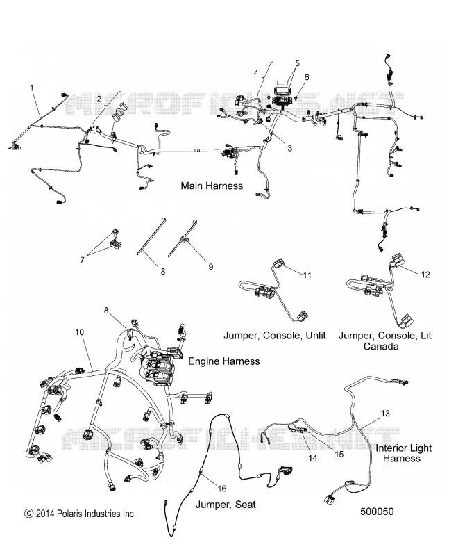 ELECTRICAL, WIRE HARNESS