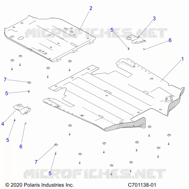 CHASSIS, SKID PLATES