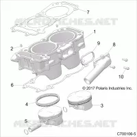 CYLINDRE AND PISTON