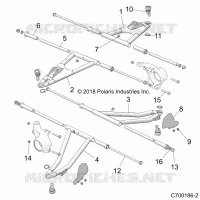 SUSPENSION AVANT CONTROL ARMS