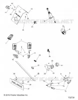 ELECTRICITE COMPONENTS, LICENSE PLATE AND MIRRORS