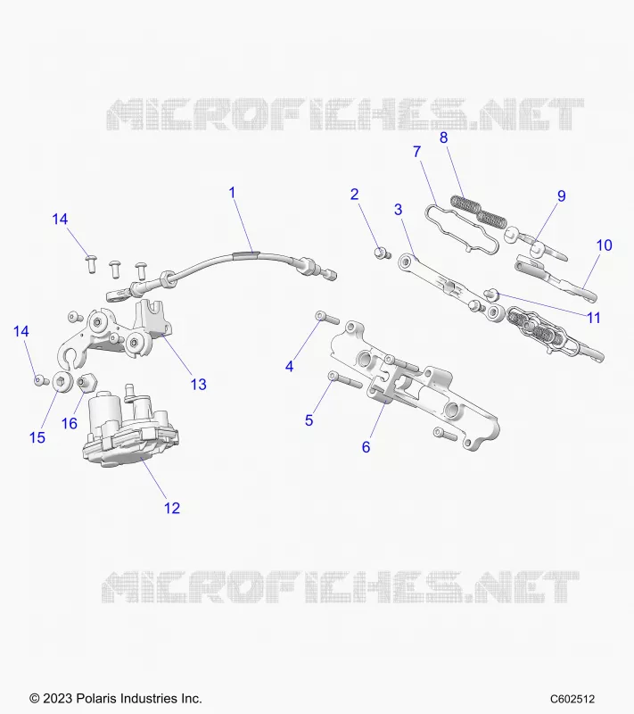 ENGINE, VALVE D'ECHAPPEMENT ASM. AND ACTUATOR