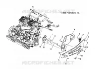 SUPPORT MOTEUR LH