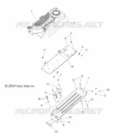 CHASSIS, PROTECTION D'EMBRAYAGE AND COVER