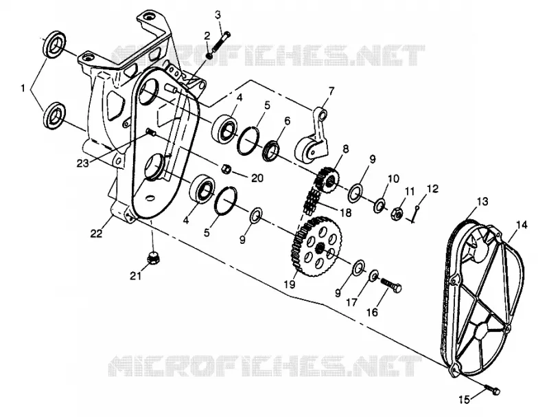 CARTER DE CHAINEE TRAIL RMK 0970961 (4938333833B006)