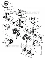 VILEBREQUIN ET PISTON SLT 780 B964588 AND  INTL. SLT 780 I964588 (4935683568C002)