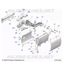 ENGINE, ECHAPPEMENT
