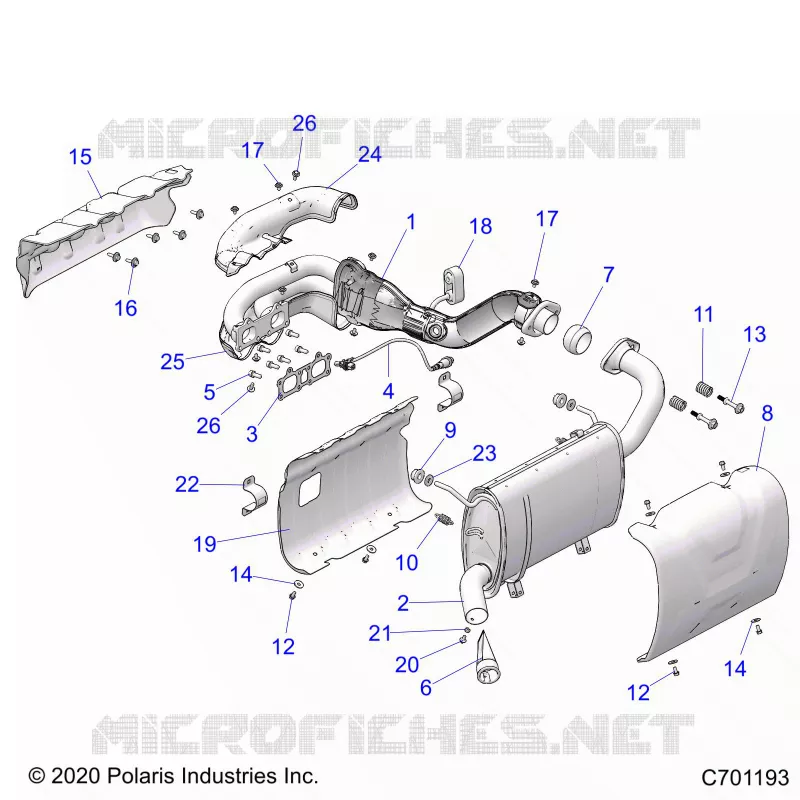 ENGINE, ECHAPPEMENT