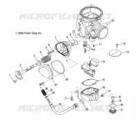 MOTEUR, CARBURATEUR, LOWER
