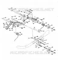 FRONT/BRAS DE SUSPENSION ARRIERE INDY LITE/STAR LITE (4921332133015A)