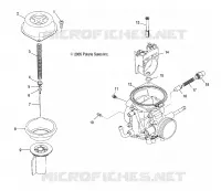 CARBURATEUR, UPPER