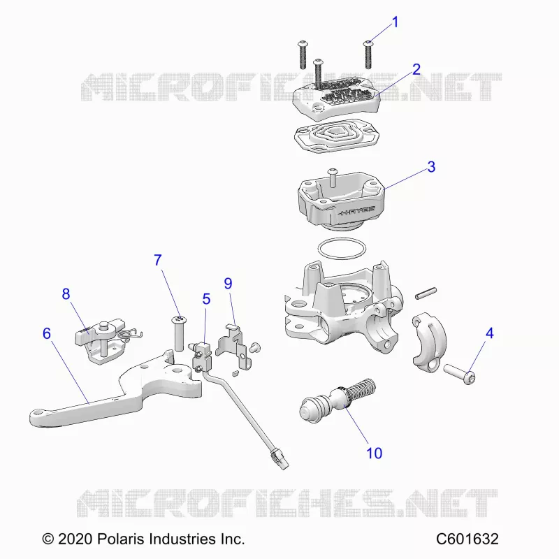 BRAKES, MAITRE CYLINDRE ASM.