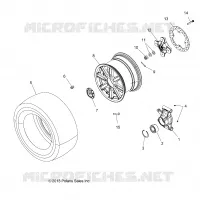 ROUES, REAR and HUB