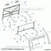 CHASSIS, CAB CADRE