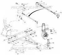 TRIANGLES SUSPENSIONS  Sportsman 4x4 W968040 (4935943594B013)