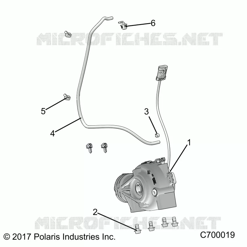 DRIVE TRAIN, FRONT SUPPORT PONT