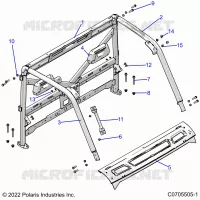 CHASSIS, CAB CADRE