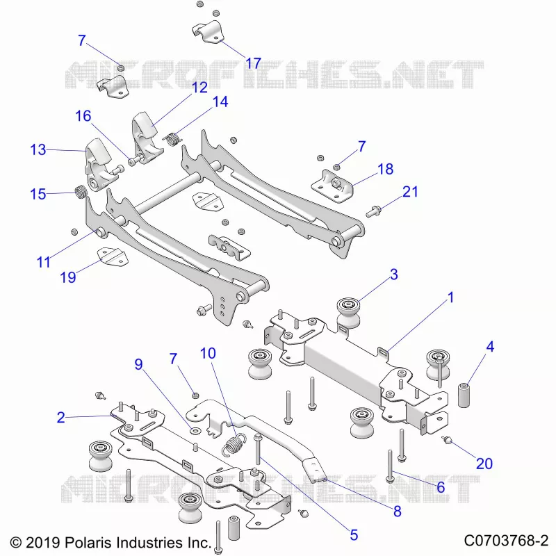 SIEGE MOUNTING, DRIVERS