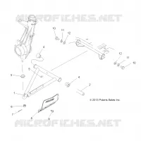 SUSPENSION, A-ARM and SUPPORT MOUNTING