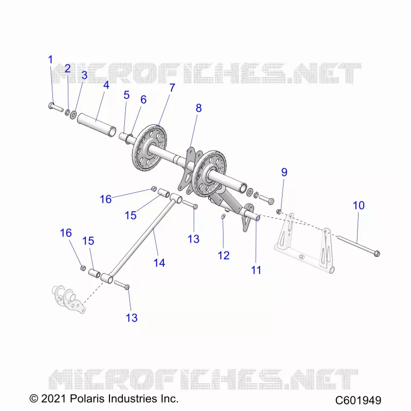 SUSPENSION, BRAS DE SUSPENSION ARRIERE