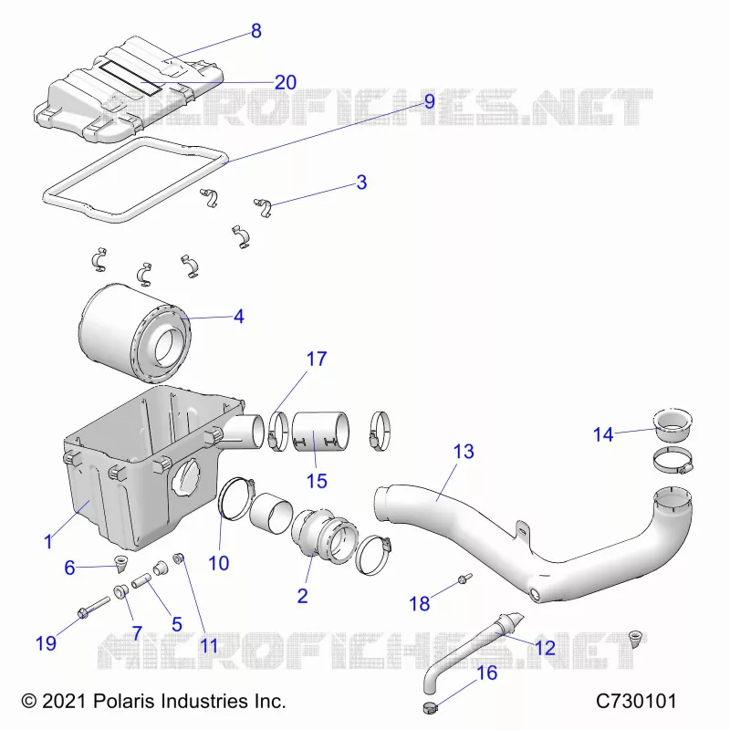 ENGINE, PRISE D'AIR SYSTEM