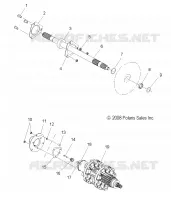 SYSTÈME DE TRANSMISSION, JACKSHAFT AND ARBRE DE TRANSMISSION