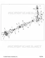 SYSTÃˆME DE TRANSMISSION, FRONT GEARCASE INTERNALS