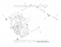SYSTÈME DE TRANSMISSION, GEARCASE MOUNTING, REAR