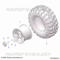 ROUES, REAR
