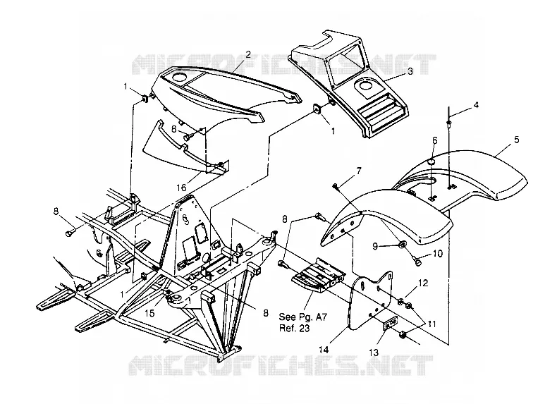 HABITACLE AVANT Trail Blazer W957221 (4930363036A005)
