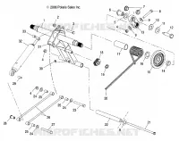 SUSPENSION, BRAS DE SUSPENSION ARRIERE AND AMORTISSEUR