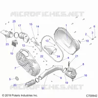 SYSTÃˆME DE TRANSMISSION, CLUTCH COVER AND DUCTING