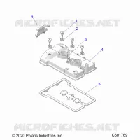 ENGINE, COUVERCLE SOUPAPE