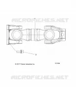 DRIVE TRAIN, ARBRE DE TRANSMISSION, REAR