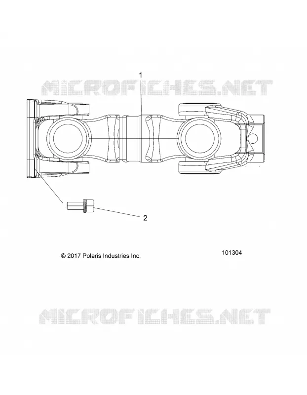 DRIVE TRAIN, ARBRE DE TRANSMISSION, REAR