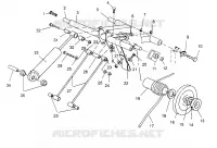 BRAS DE SUSPENSION ARRIERE 440 XCR 0961660 (4932113211B014)