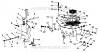RESERVOIR D'HUILE/BOITE A AIR XLT RMK 0960956, XLT SKS 0960556 AND EUROPEAN XLT SKS E960 (4931813181C007)