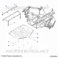 CHASSIS, MAIN CADRE