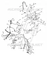 CONSOLE ET EQUIPEMENT ELECTRIQUE STAR, SPRINT ES AND STARTRAK UPDATED 2/90 (4916811681009A)