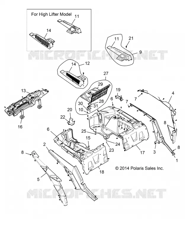 PORTE BAGAGES ARRIERE AND FENDERS