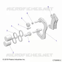 FREIN ARRIERE CALIPER