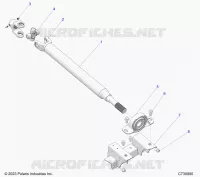 SYSTÃˆME DE TRANSMISSION, MID PROP SHAFT