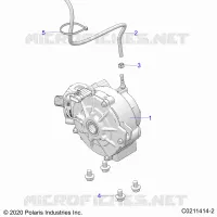 SYSTÃˆME DE TRANSMISSION, FRONT GEARCASE MOUNTING