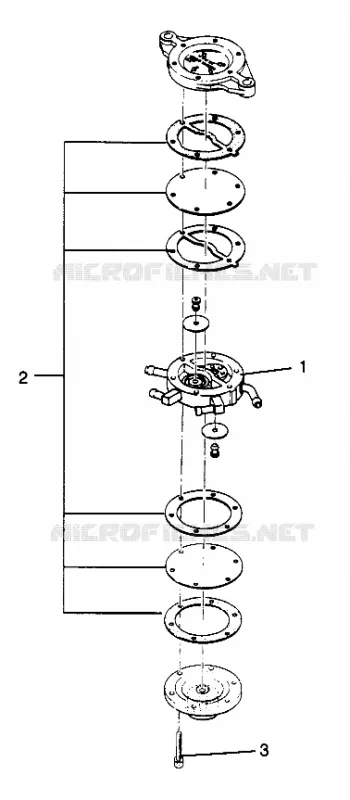 POMPE A CARBURANT XLT 0970756, XLT SKS 0970556,  and XLT RMK 0970956 (4937693769D004)