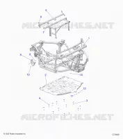 CHASSIS, MAIN FRAME AND SKID PLATES