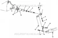 BARRE DE TORSION 440 XCR 0961660 (4932113211B001)