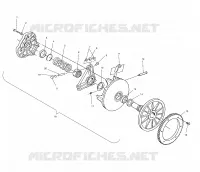 EMBRAYAGE DE TRANSMISSION (ELECTRIC START MODELS)